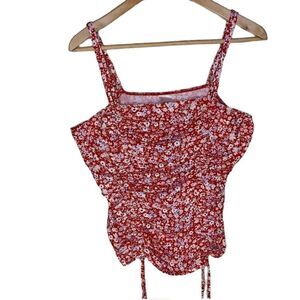 No Boundaries Floral Print Crop Top